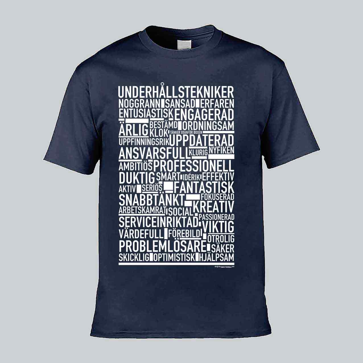 Underhållstekniker Text T-shirt