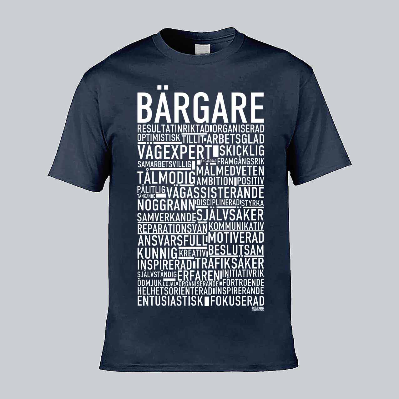 Bärgare Text T-shirt
