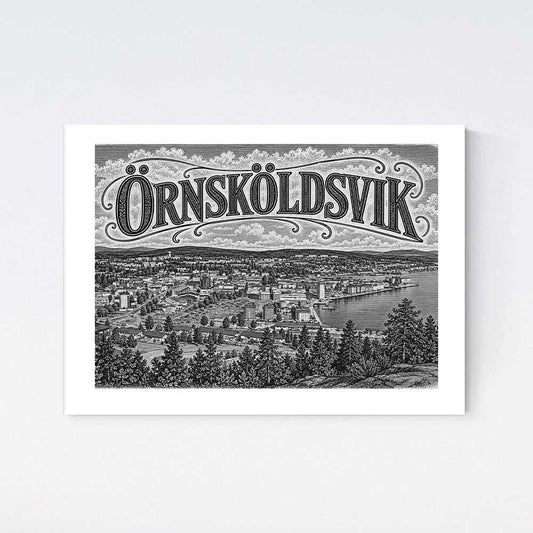 Örnsköldsvik Nostalgi Poster