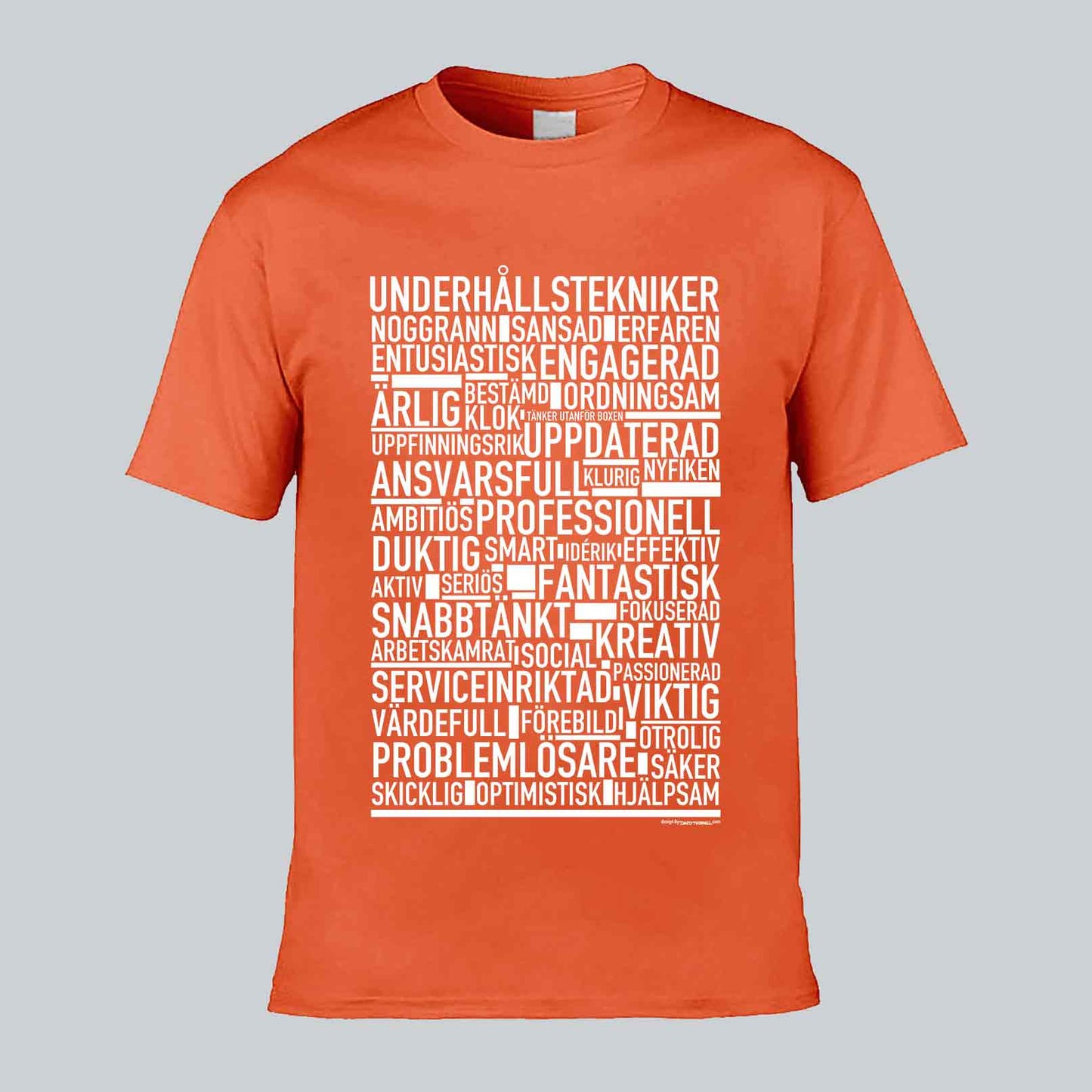 Underhållstekniker Text T-shirt
