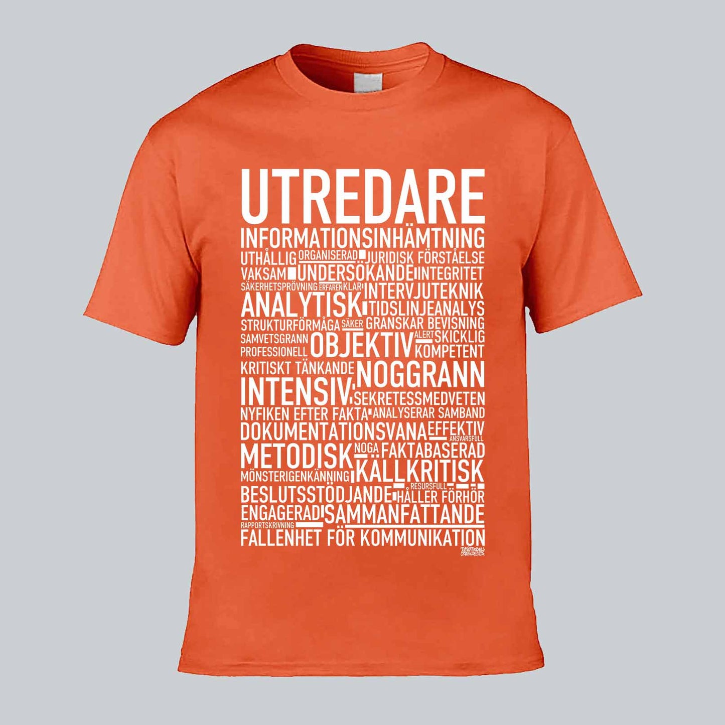 Utredare Text T-shirt