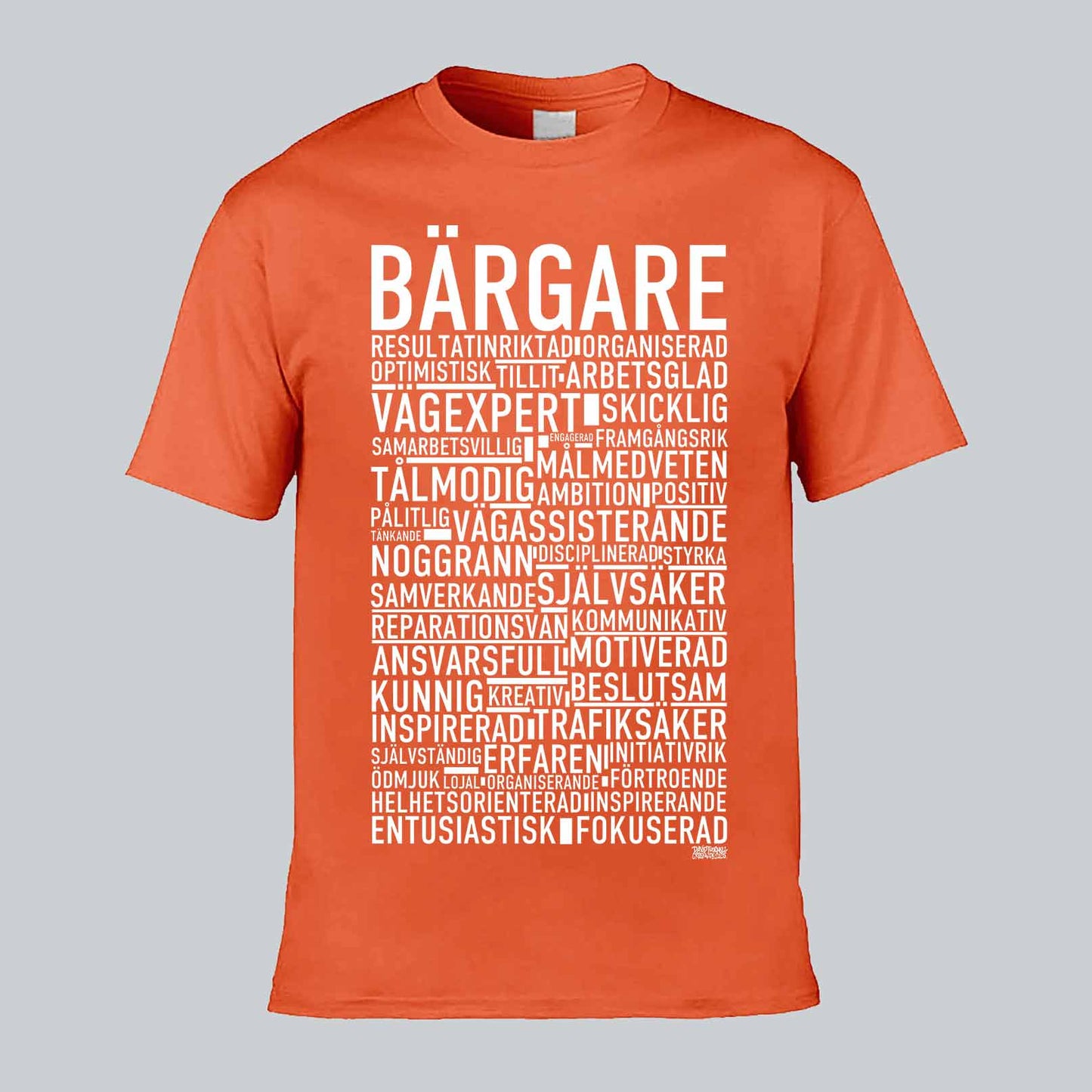 Bärgare Text T-shirt