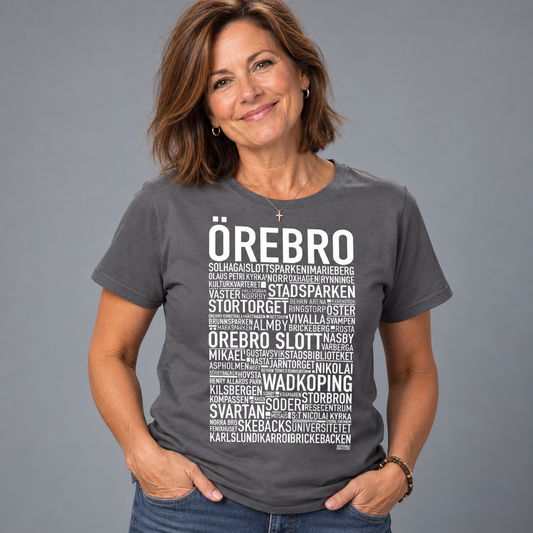 Örebro 2025 Text T-shirt