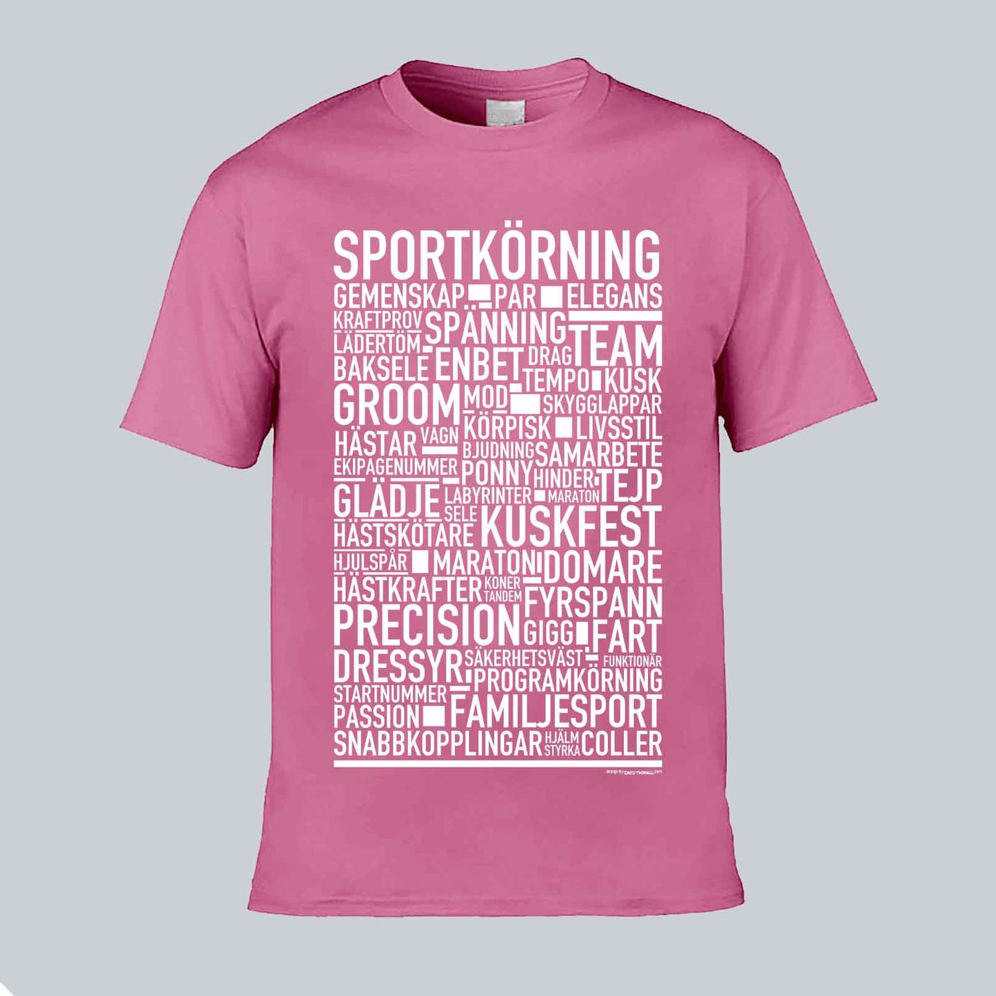 Sportkörning Text T-shirt
