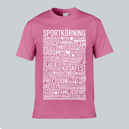 Sportkörning Text T-shirt