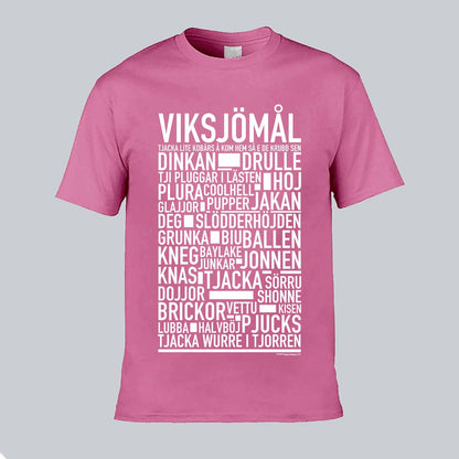 Viksjömål Dialekt Text T-shirt