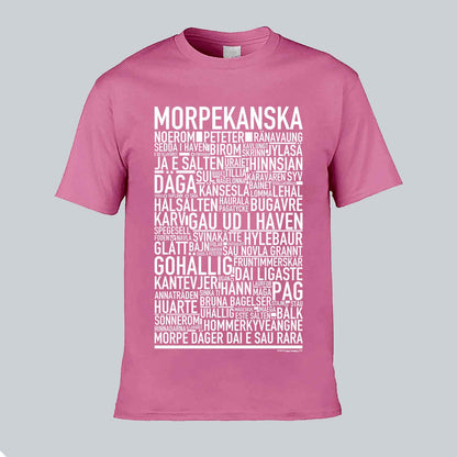 Morpekanska Dialekt Text T-shirt