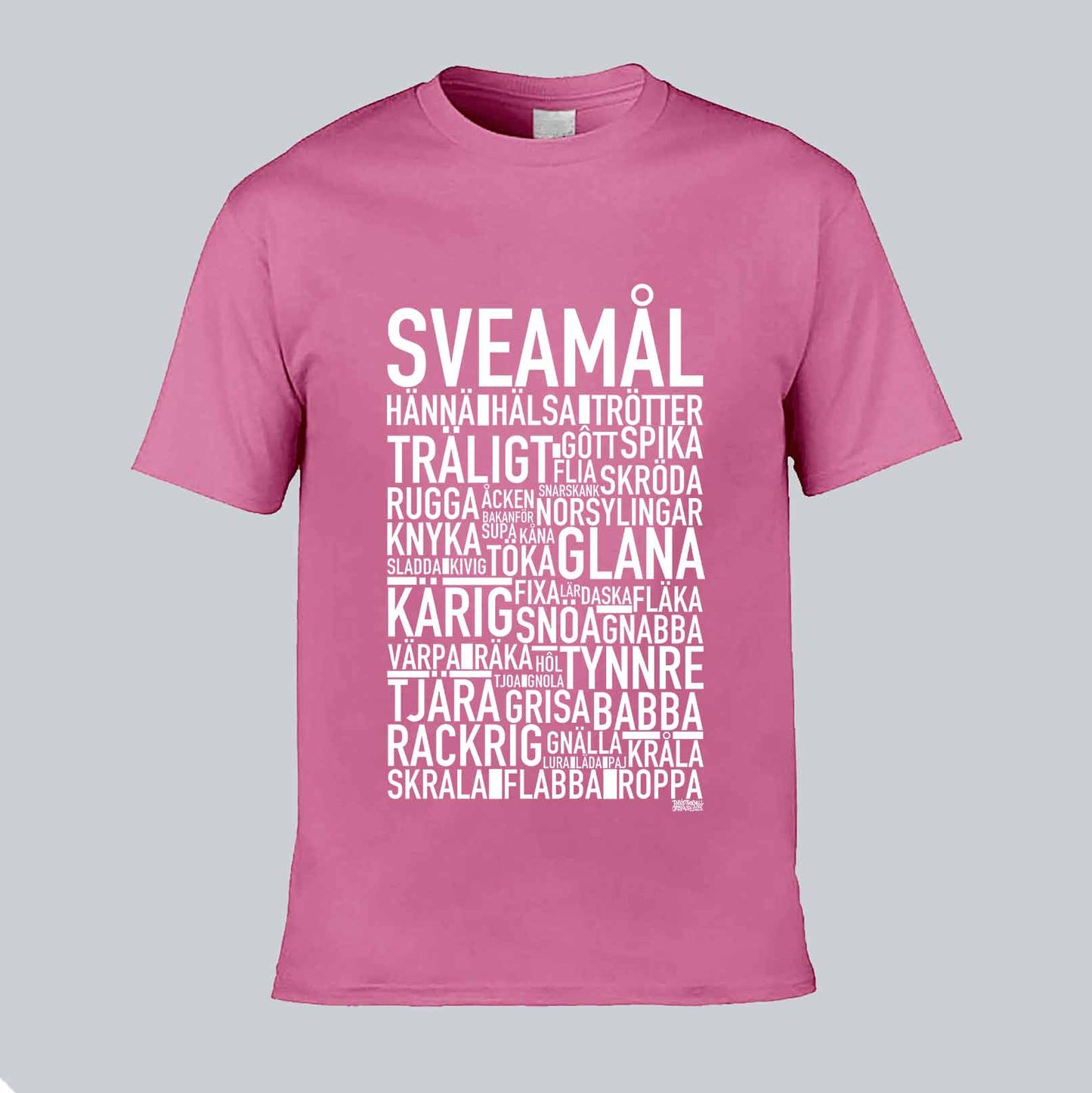 Sveamål Dialekt Text T-shirt