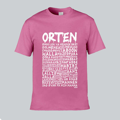 Orten Graffiti Dialekt Text T-shirt