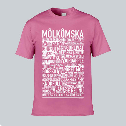 Môlkômska Dialekt Text T-shirt