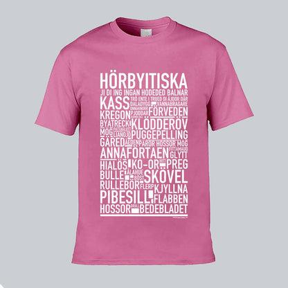Hörbyitiska Dialekt Text T-shirt
