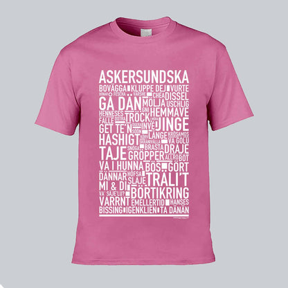 Askersundska Dialekt Text T-shirt