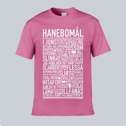 Hanebomål Dialekt Text T-shirt