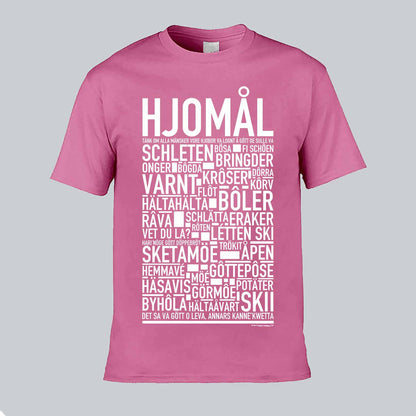 Hjomål Dialekt Text T-shirt
