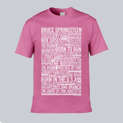Bruce Springsteen Text T-shirt