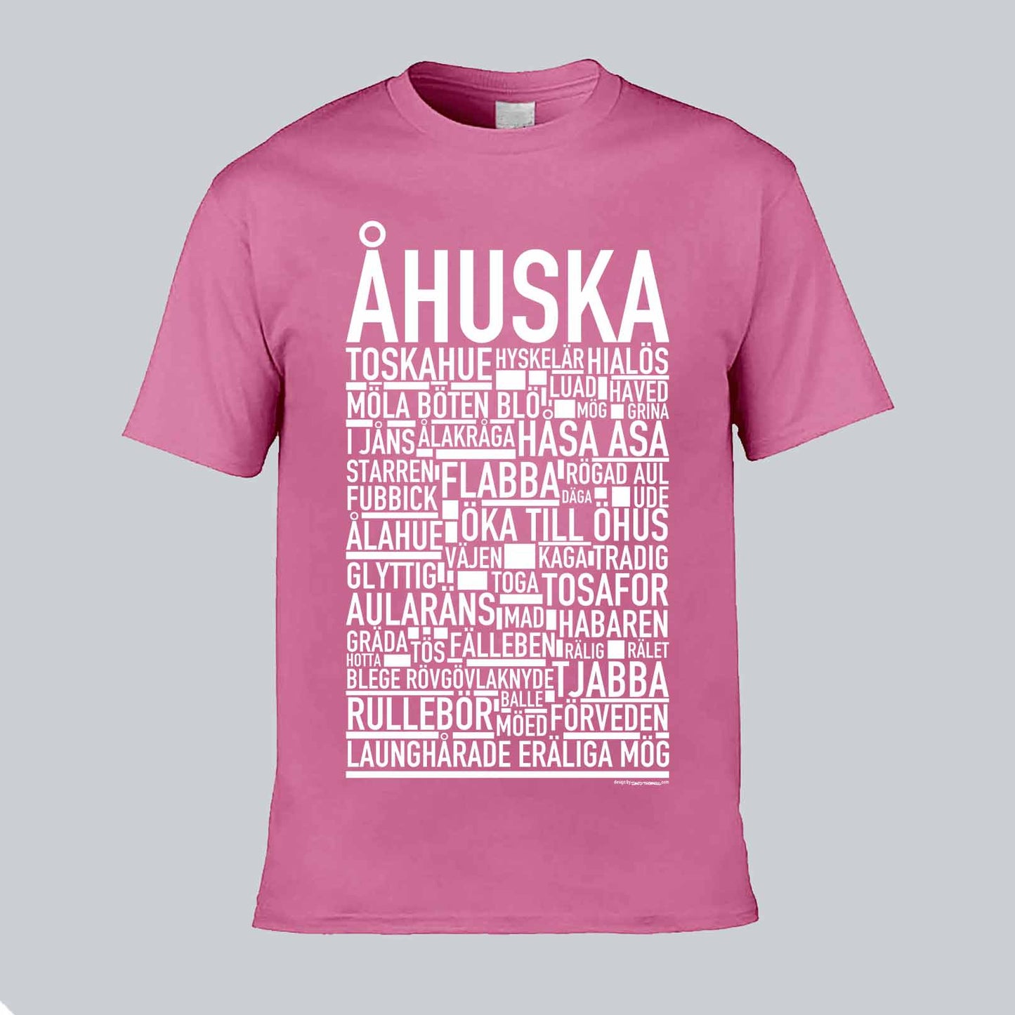 Åhuska Dialekt Text T-shirt