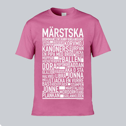 Märstska Dialekt Text T-shirt