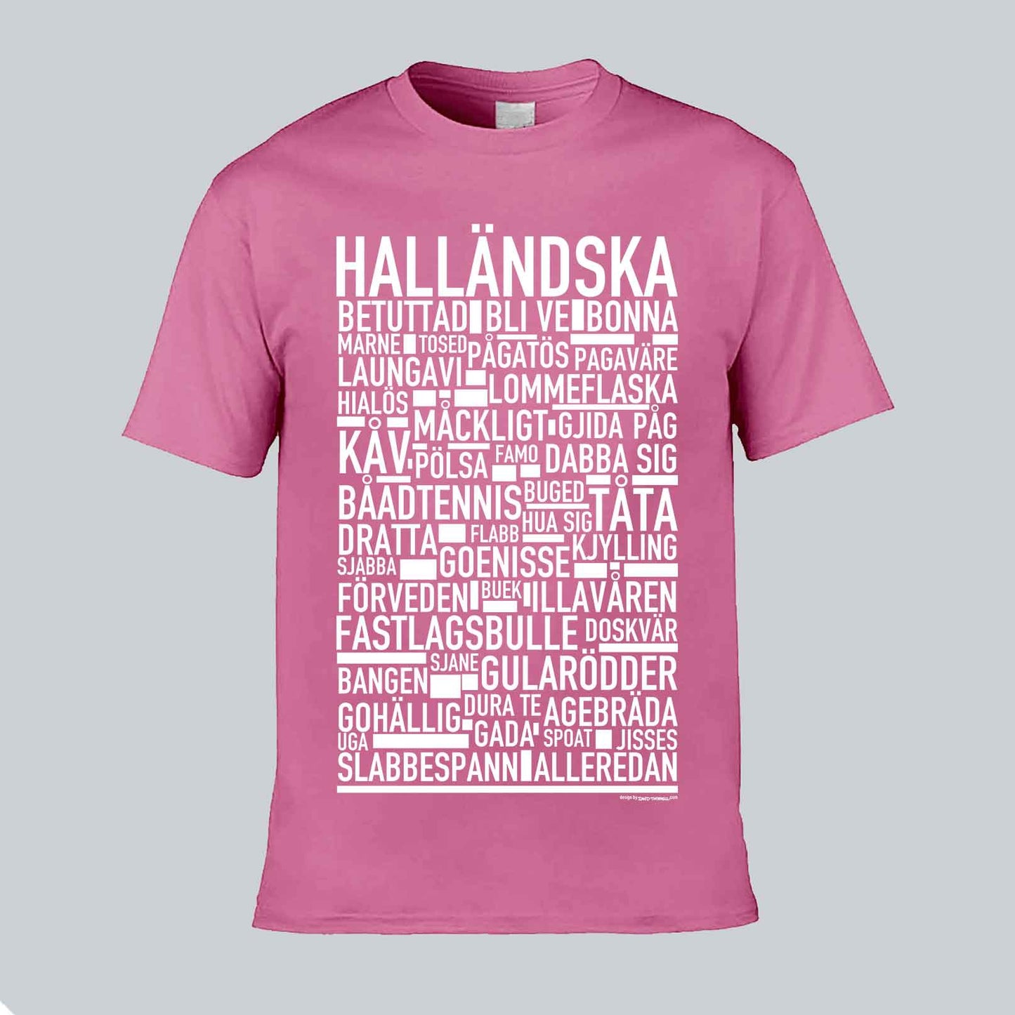 Halländska Dialekt Text T-shirt