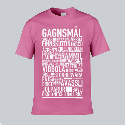 Gagnsmål Dialekt Text T-shirt