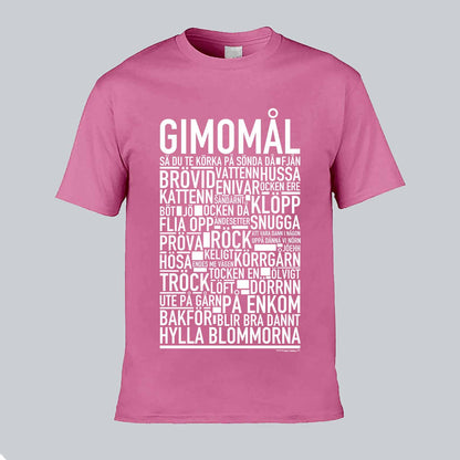 Gimomål Dialekt Text T-shirt