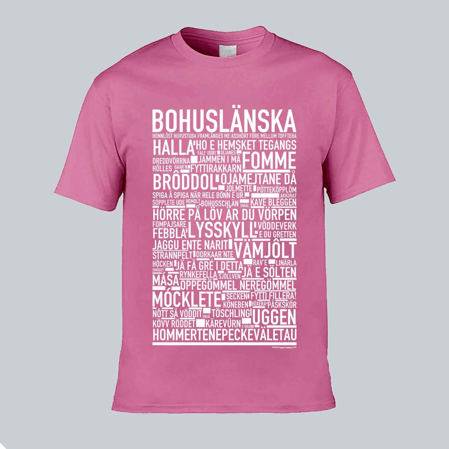 Bohuslänska Dialekt Text T-shirt