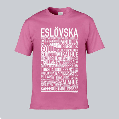 Eslövska Dialekt Text T-shirt