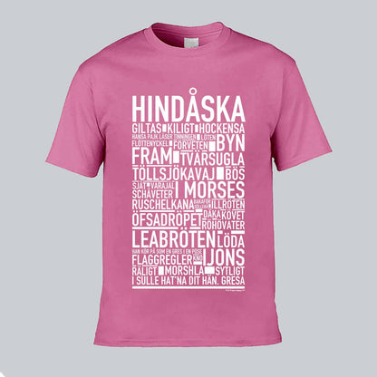 Hindåska Dialekt Text T-shirt