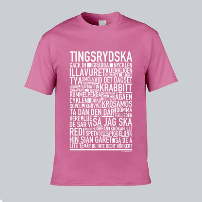 Tingsrydska Dialekt Text T-shirt