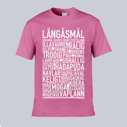 Långåsmål Dialekt Text T-shirt