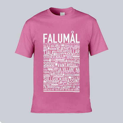 Falumål Dialekt Text T-shirt