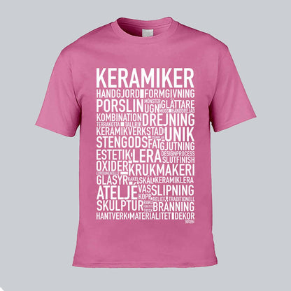 Keramiker Text T-shirt