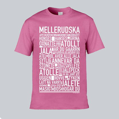 Mellerudska Dialekt Text T-shirt