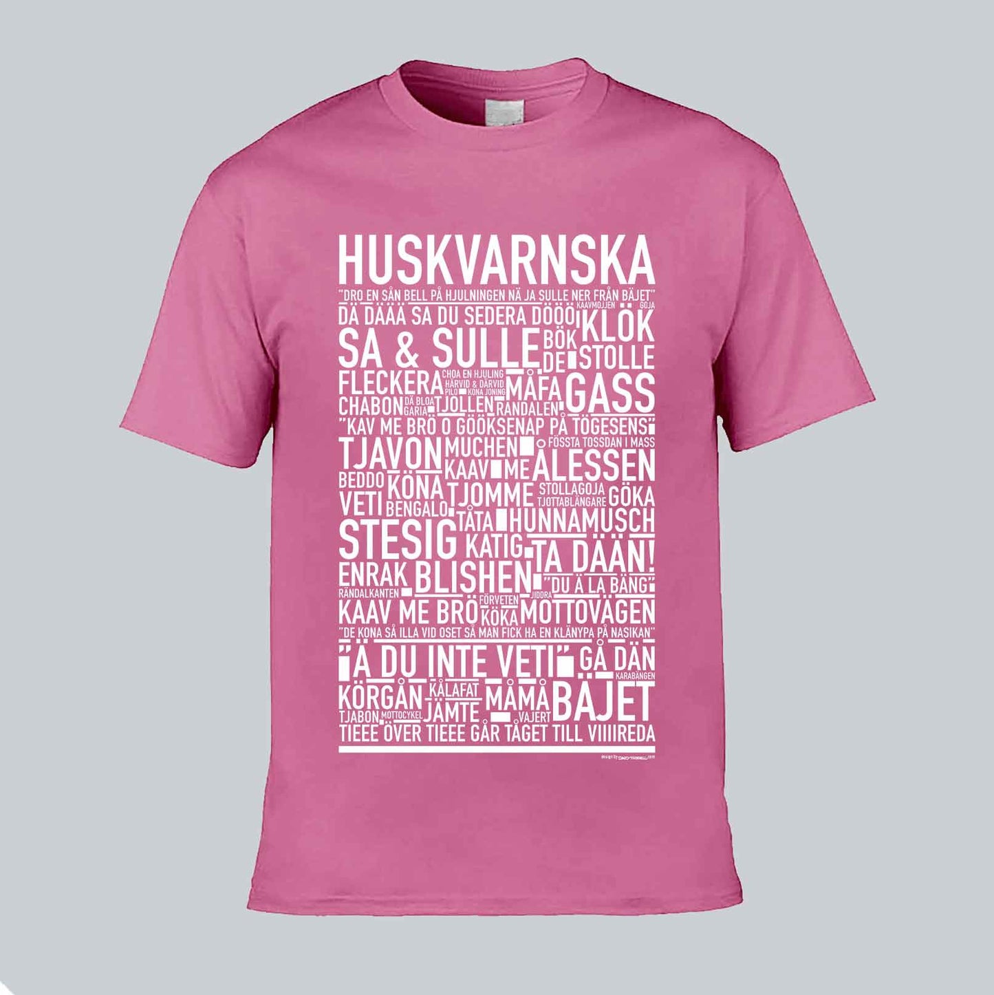 Huskvarnska Dialekt Text T-shirt