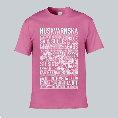 Huskvarnska Dialekt Text T-shirt
