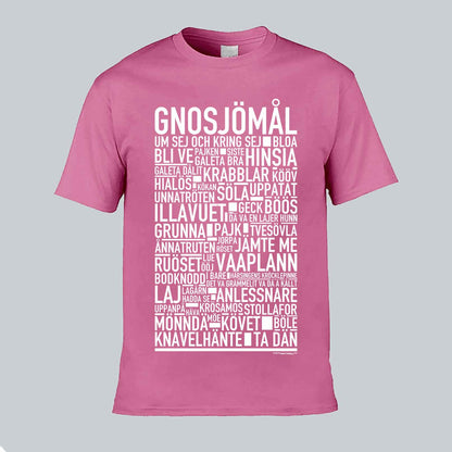 Gnosjömål Dialekt Text T-shirt