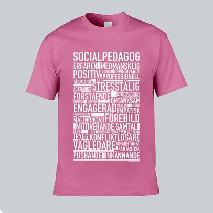 Socialpedagog Text T-shirt