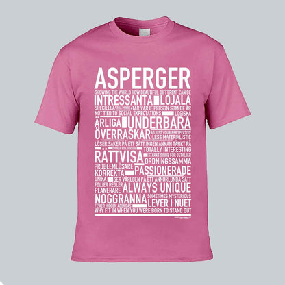 Asperger Text T-shirt