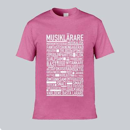 Musiklärare Text T-shirt