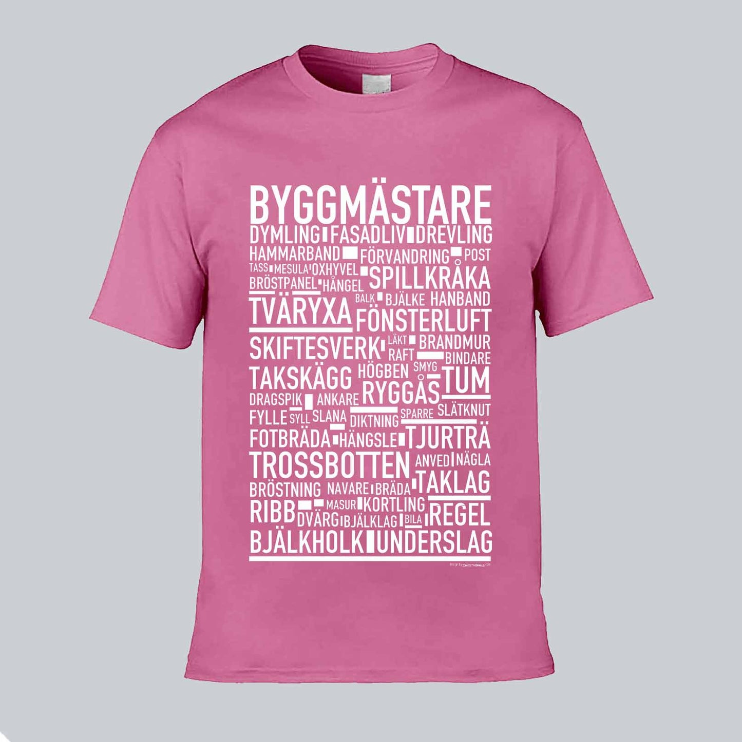 Byggmästare Text T-shirt