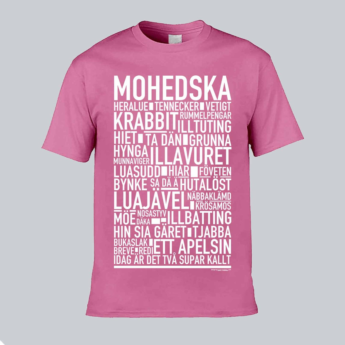 Mohedska Dialekt Text T-shirt
