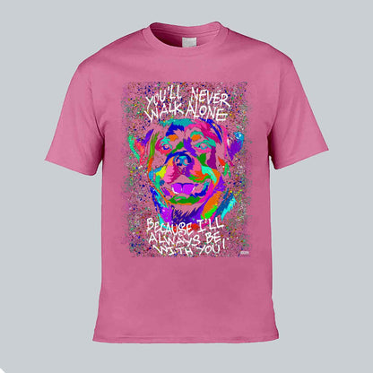 Rottweiler Walk Alone T-shirt