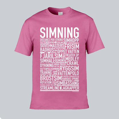 Simning Text T-shirt