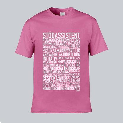 Stödassistent 2025 Text T-shirt