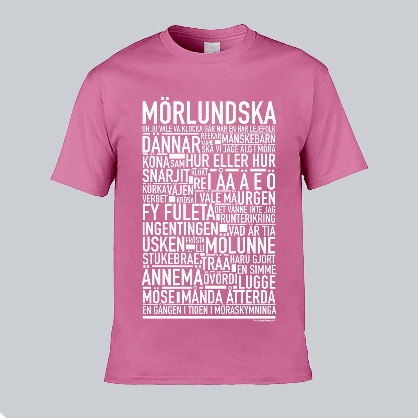 Mörlundska Dialekt Text T-shirt