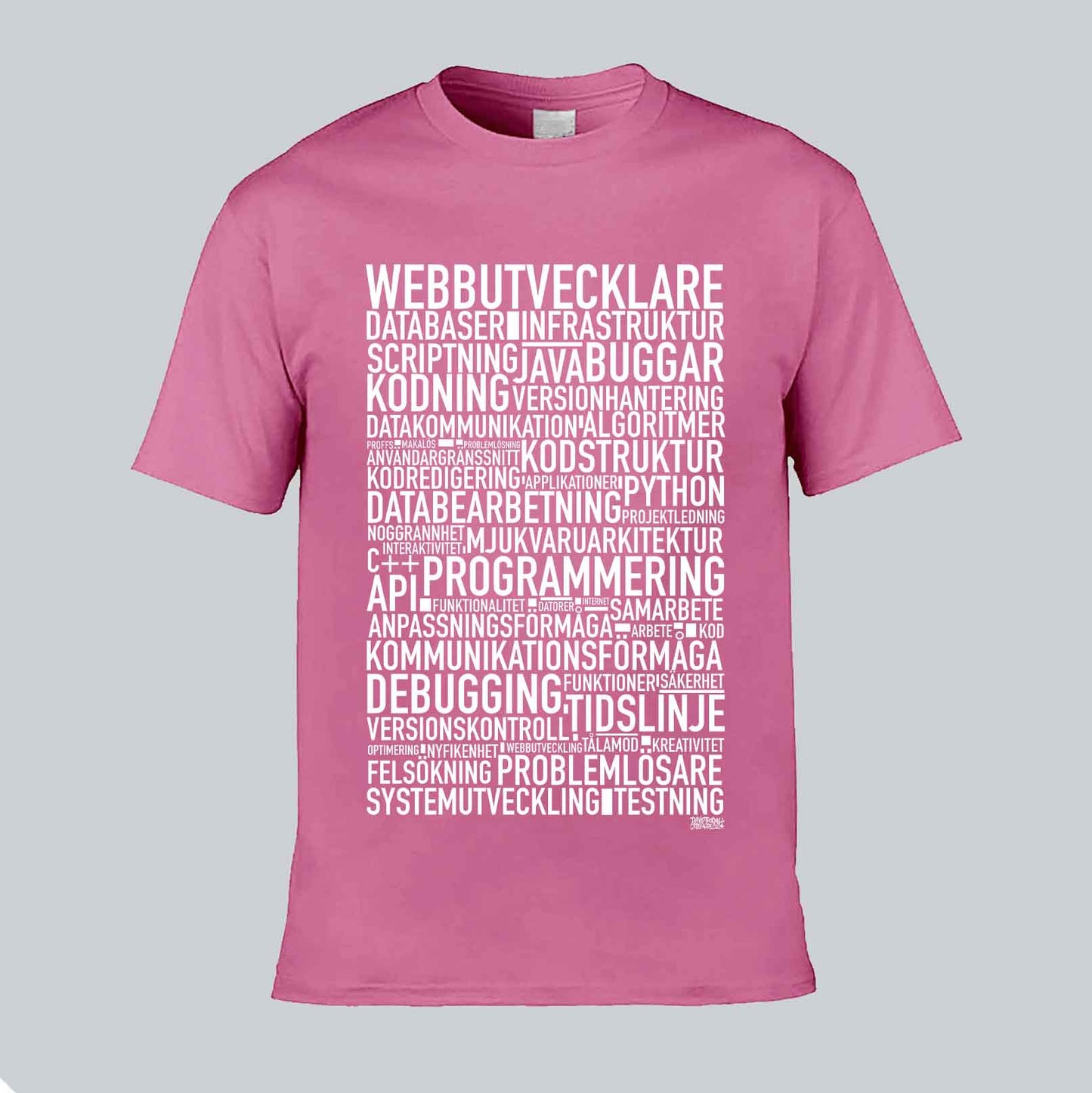 Webbutvecklare Text T-shirt