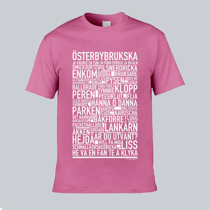 Österbybrukska Dialekt Text T-shirt