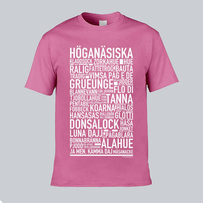 Höganäsiska Dialekt Text T-shirt