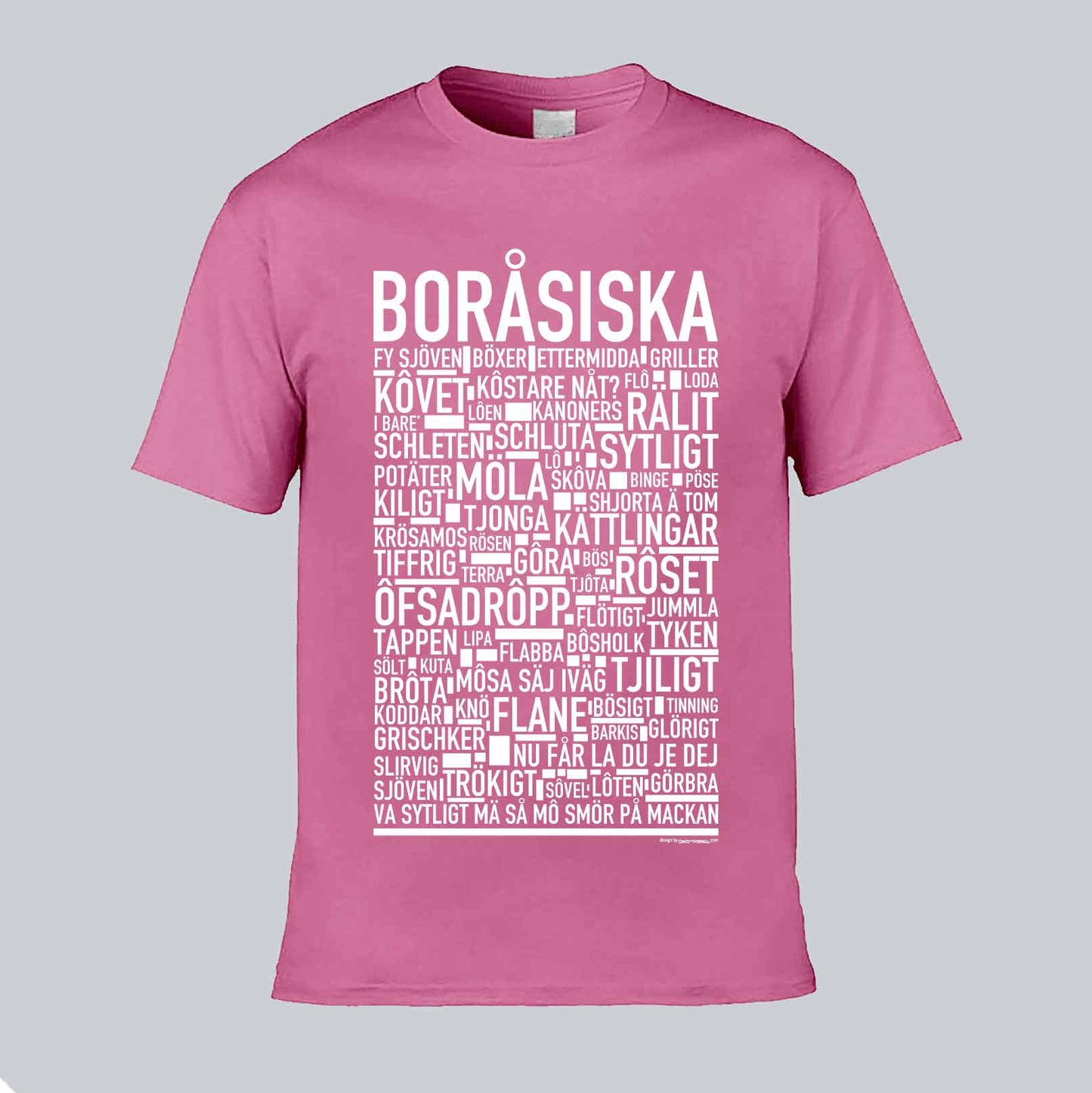 Boråsiska Dialekt Text T-shirt