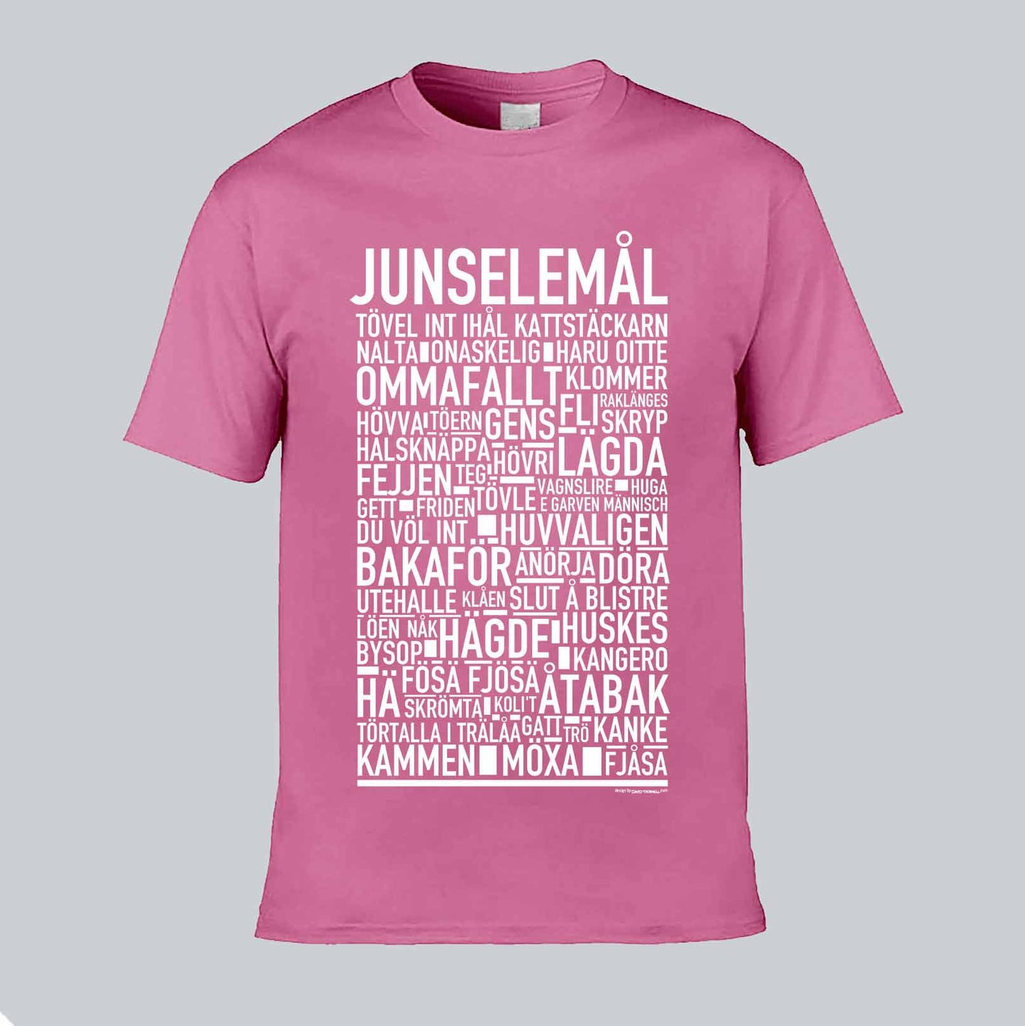 Junselemål Dialekt Text T-shirt