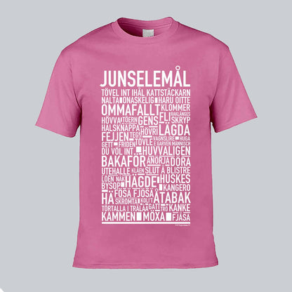Junselemål Dialekt Text T-shirt